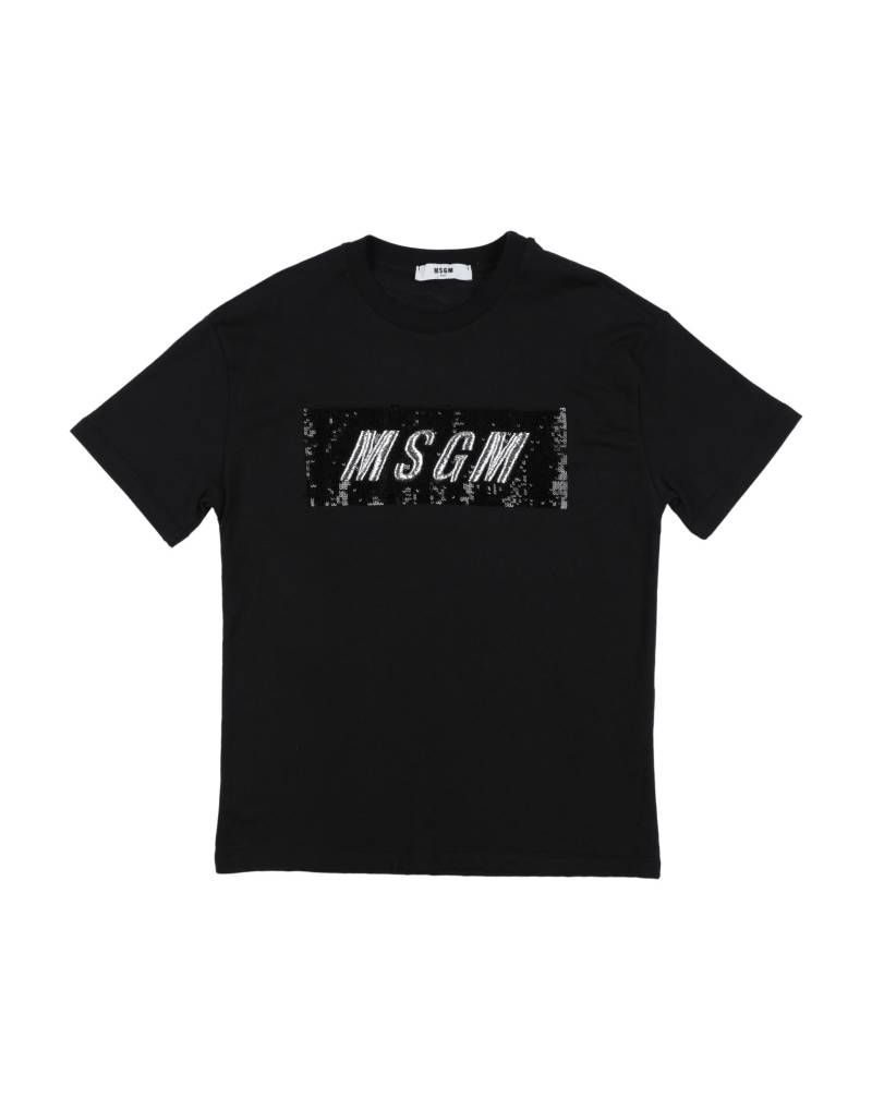 MSGM T-shirts Kinder Schwarz von MSGM