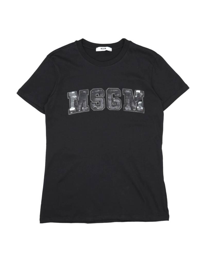 MSGM T-shirts Kinder Schwarz von MSGM