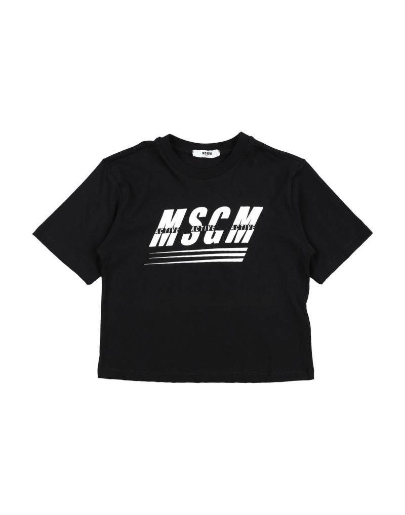MSGM T-shirts Kinder Schwarz von MSGM