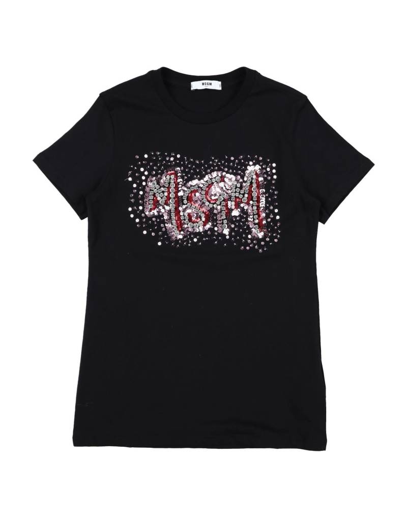 MSGM T-shirts Kinder Schwarz von MSGM