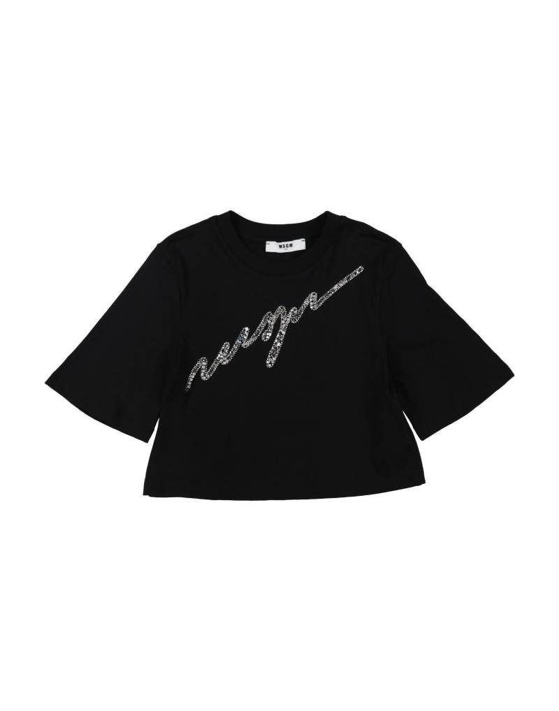 MSGM T-shirts Kinder Schwarz von MSGM