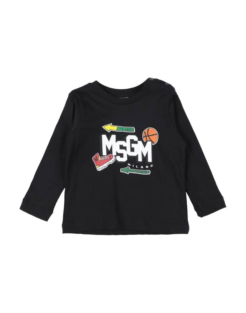 MSGM T-shirts Kinder Schwarz von MSGM