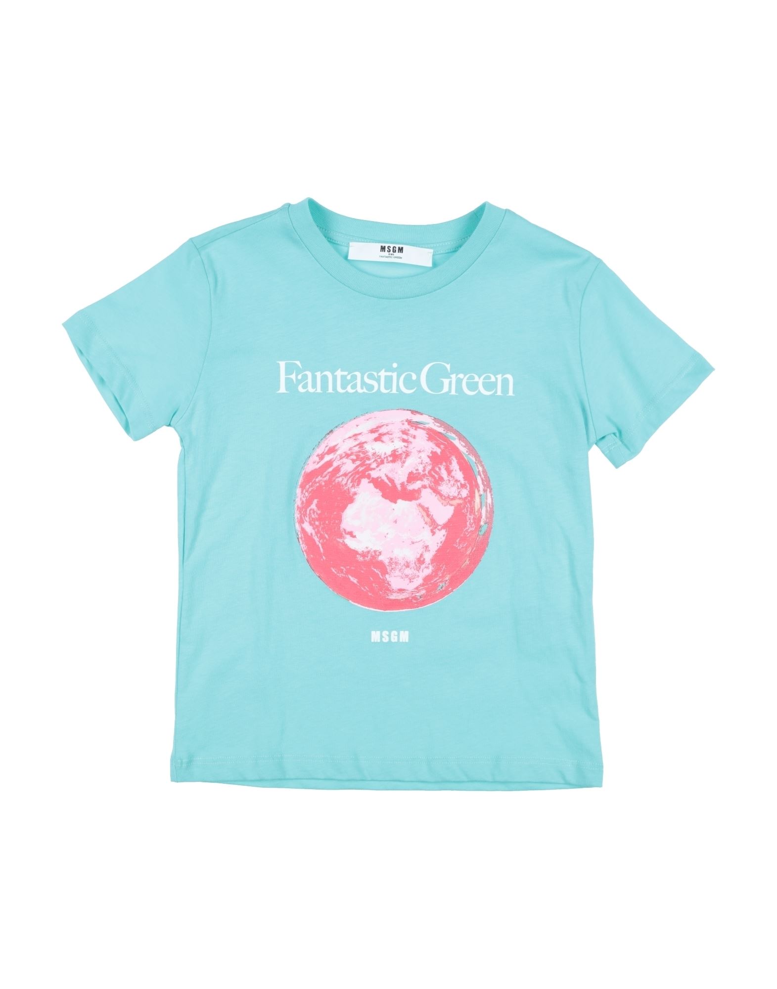 MSGM T-shirts Kinder Tūrkis von MSGM