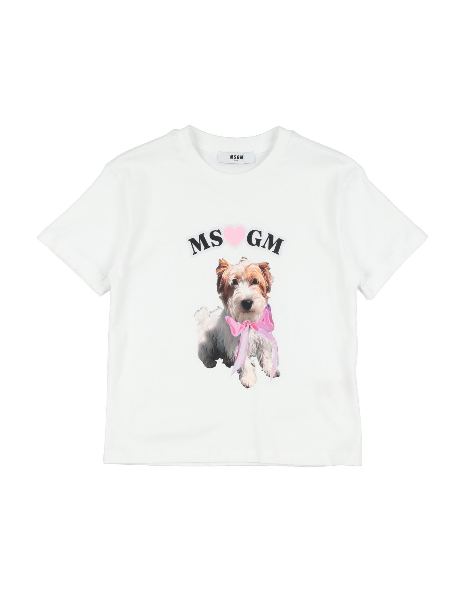 MSGM T-shirts Kinder Weiß von MSGM