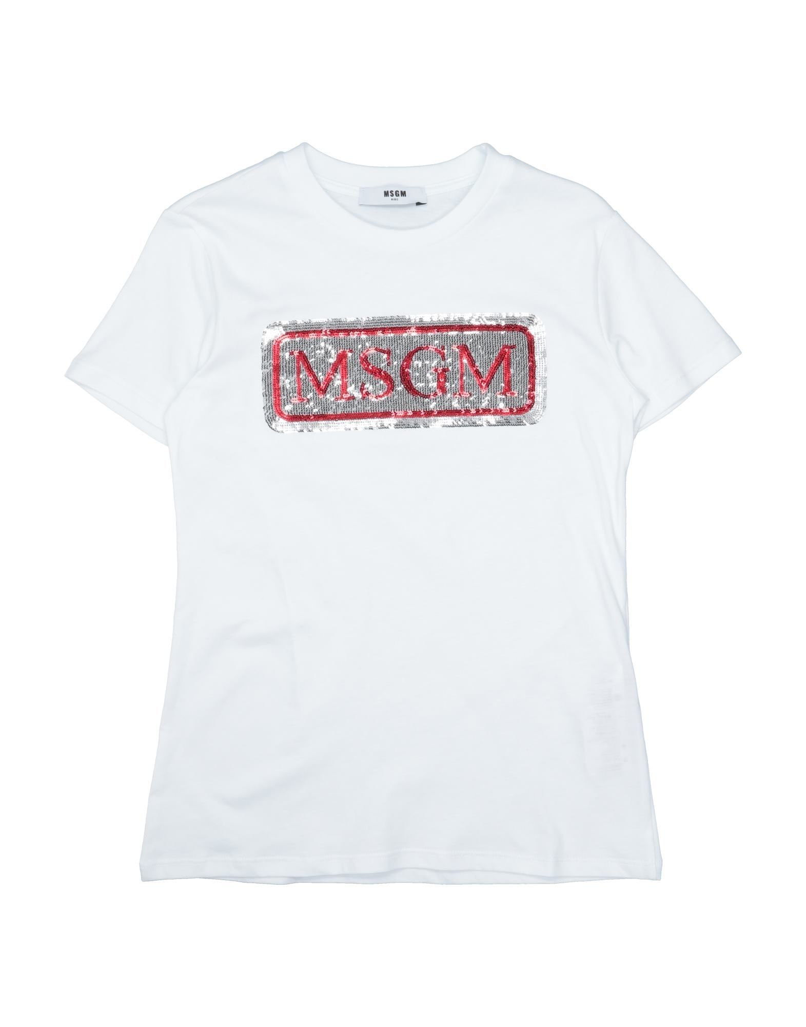 MSGM T-shirts Kinder Weiß von MSGM