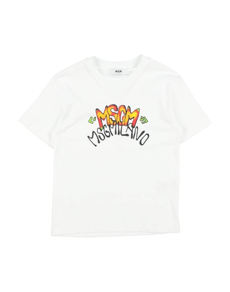 MSGM T-shirts Kinder Weiß von MSGM
