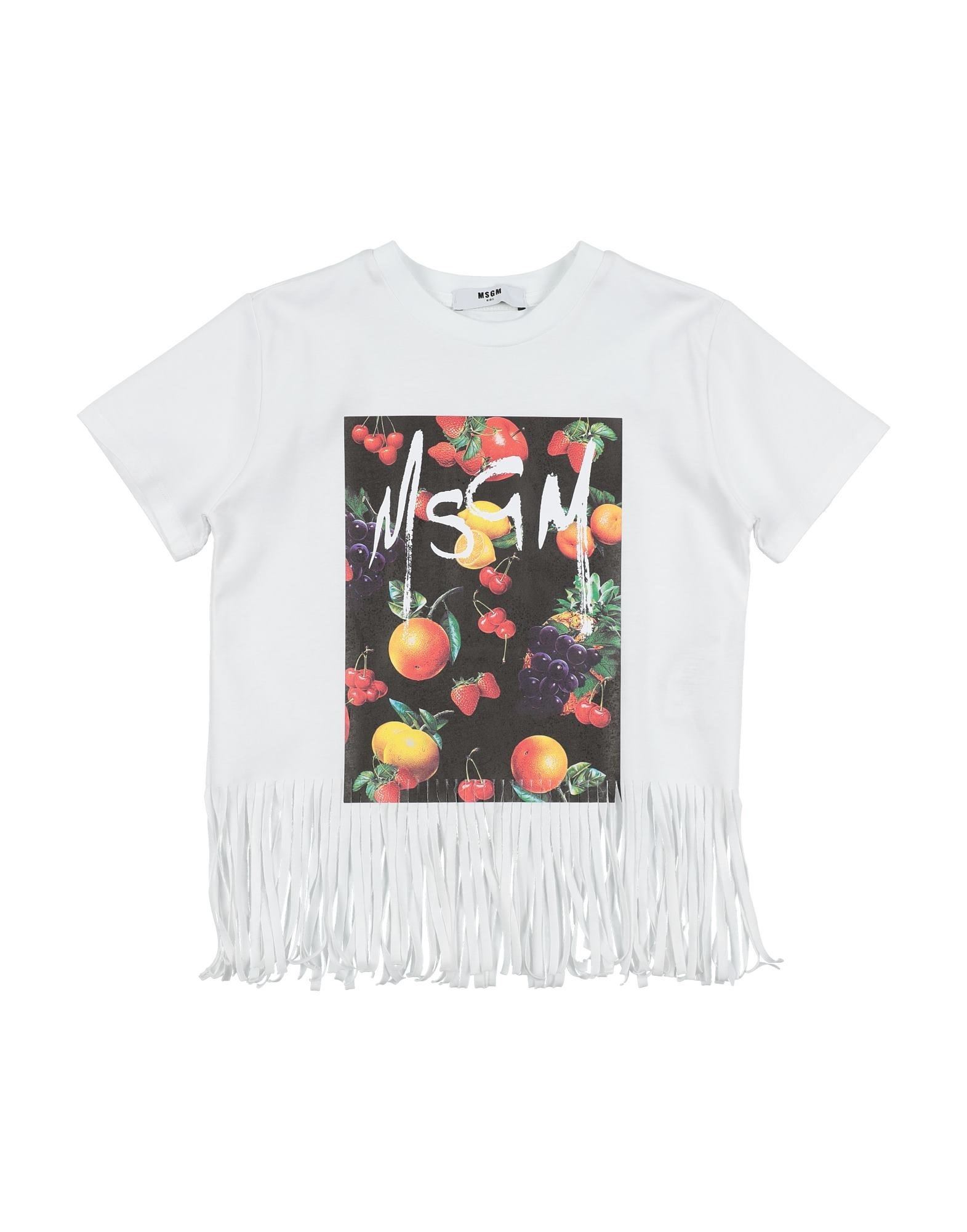 MSGM T-shirts Kinder Weiß von MSGM