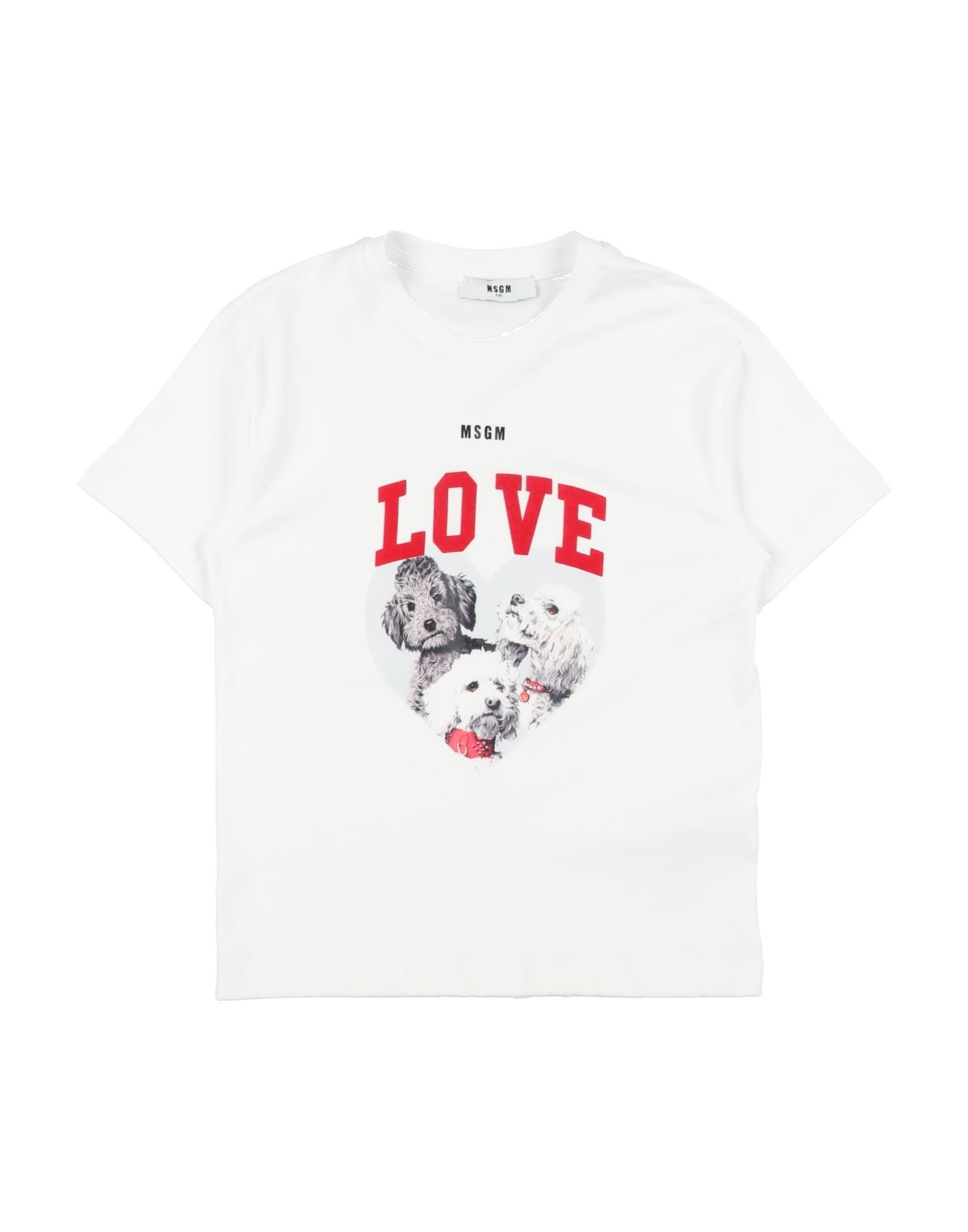 MSGM T-shirts Kinder Weiß von MSGM