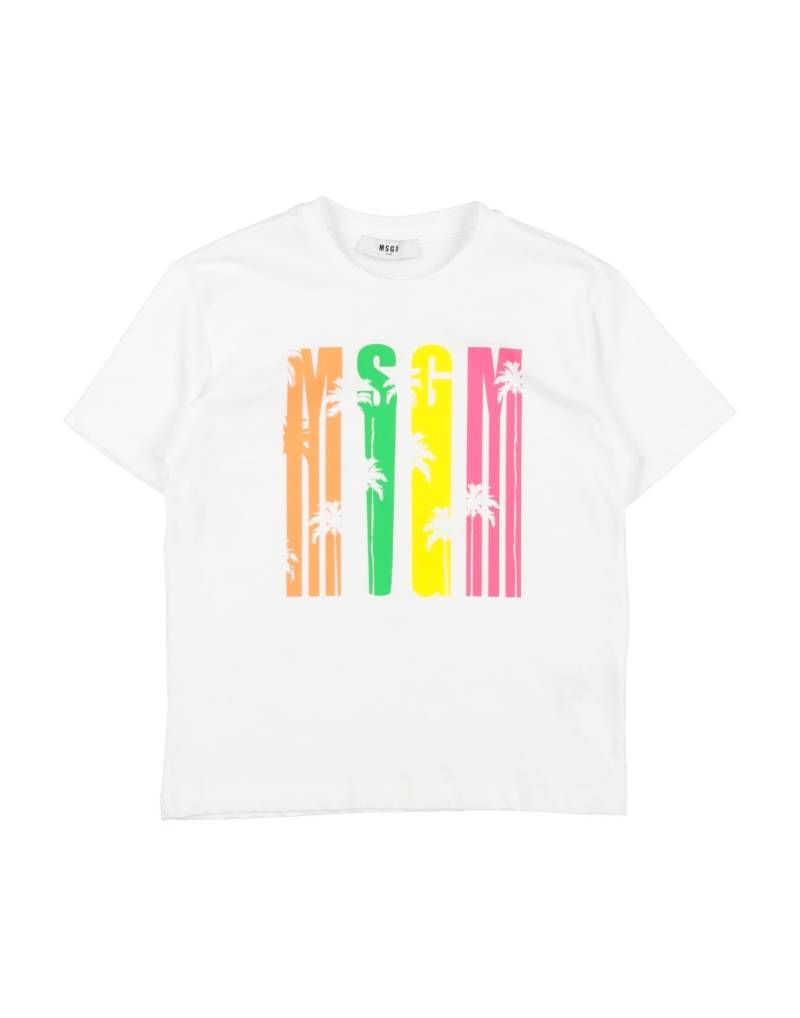 MSGM T-shirts Kinder Weiß von MSGM