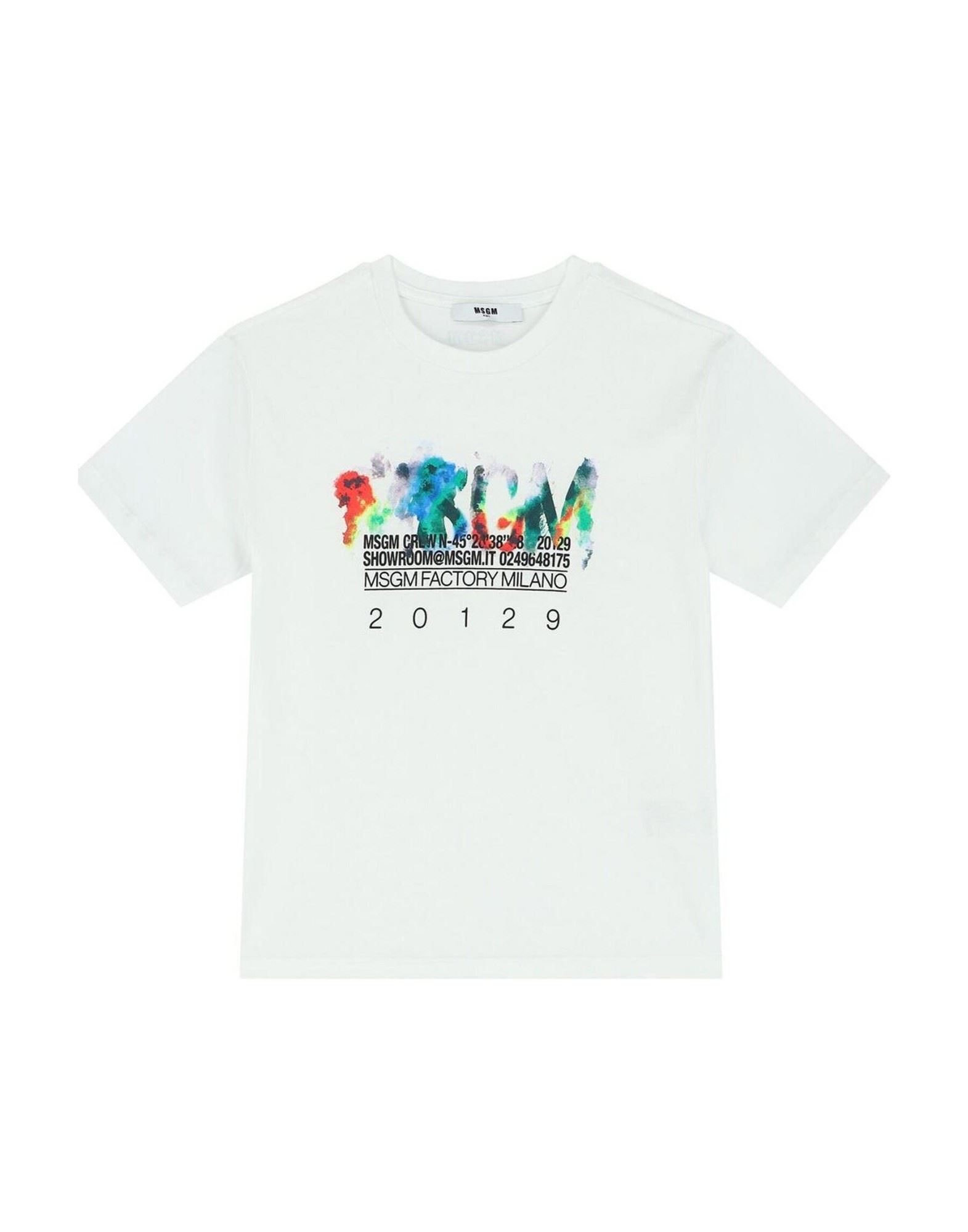 MSGM T-shirts Kinder Weiß von MSGM