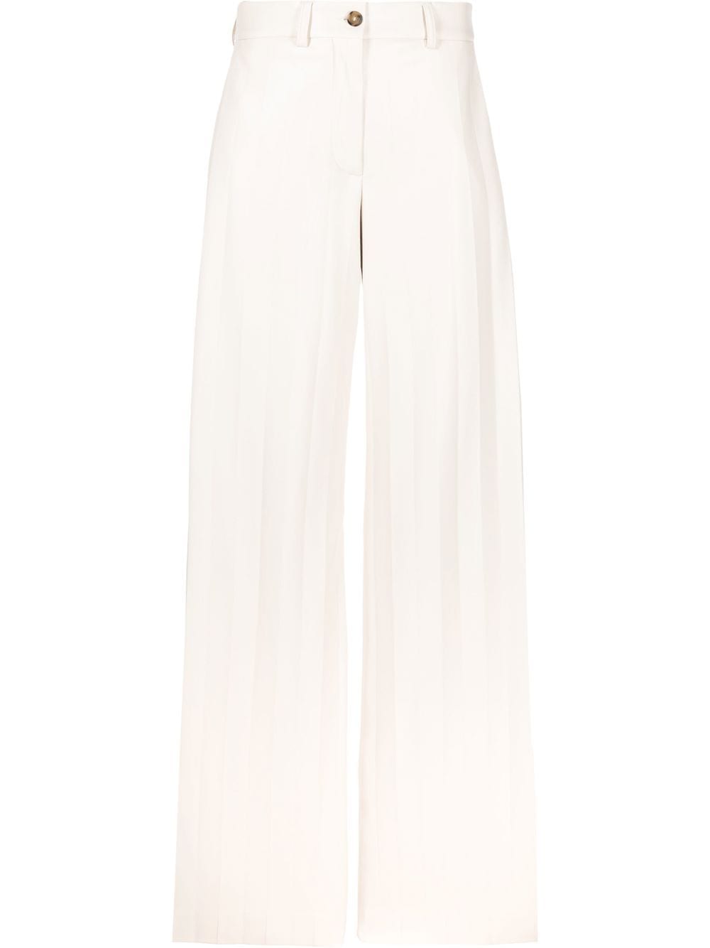 MSGM Taillenhose mit geradem Bein - Nude von MSGM