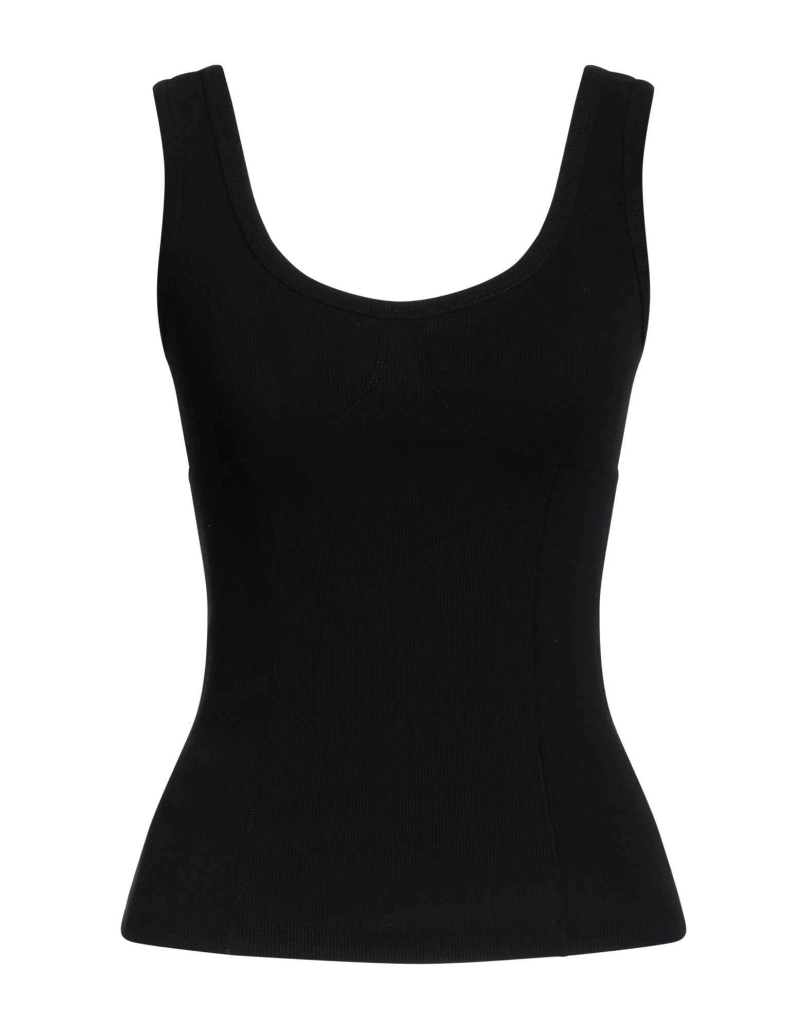 MSGM Tank Top Damen Schwarz von MSGM