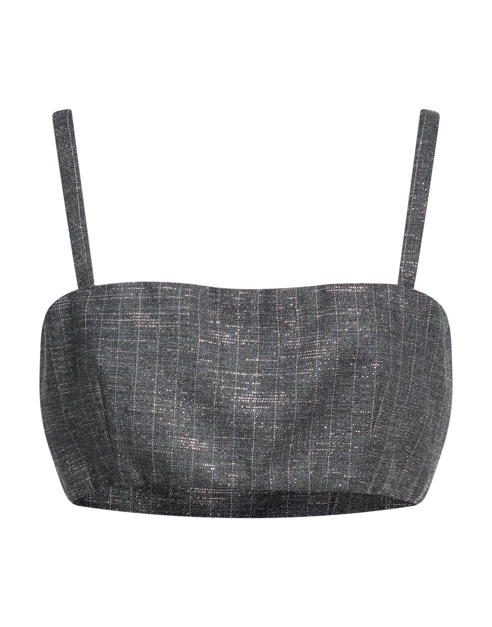 MSGM Top Damen Grau von MSGM