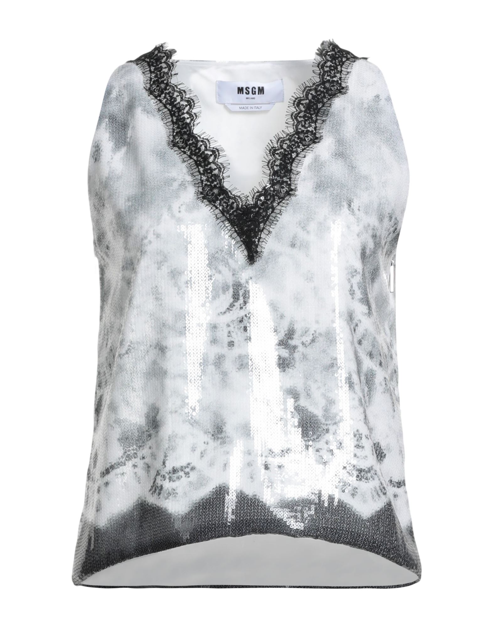 MSGM Top Damen Off white von MSGM