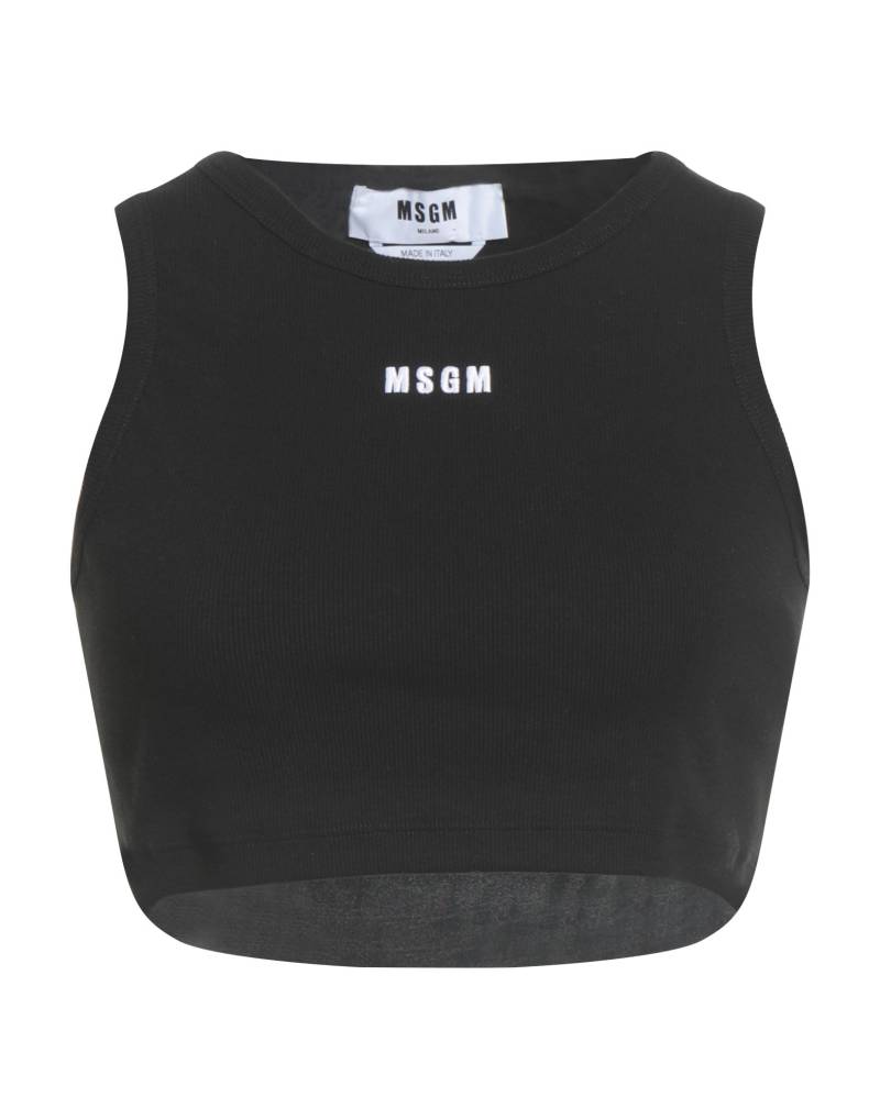 MSGM Top Damen Schwarz MSGM Top Damen Schwarz von MSGM