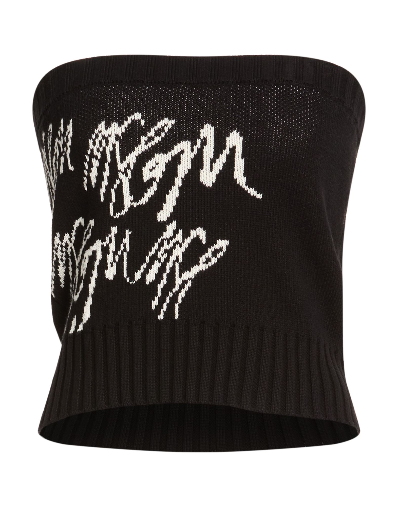 MSGM Top Damen Schwarz von MSGM