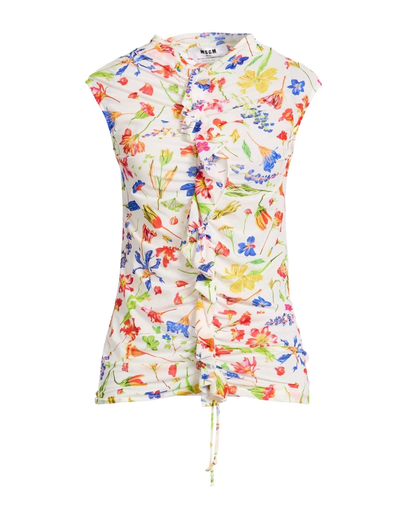 MSGM Top Damen Weiß von MSGM