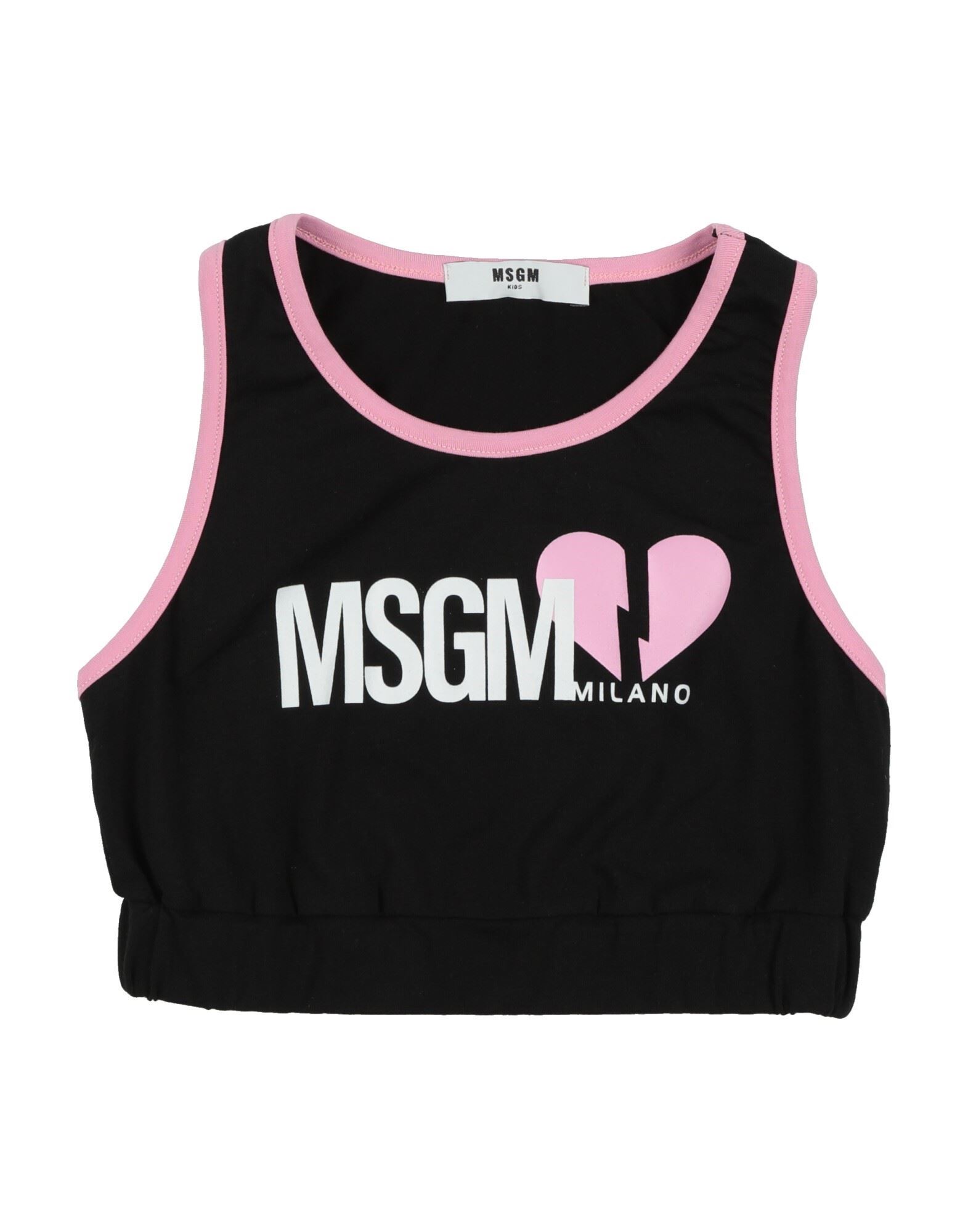 MSGM Top Kinder Schwarz von MSGM