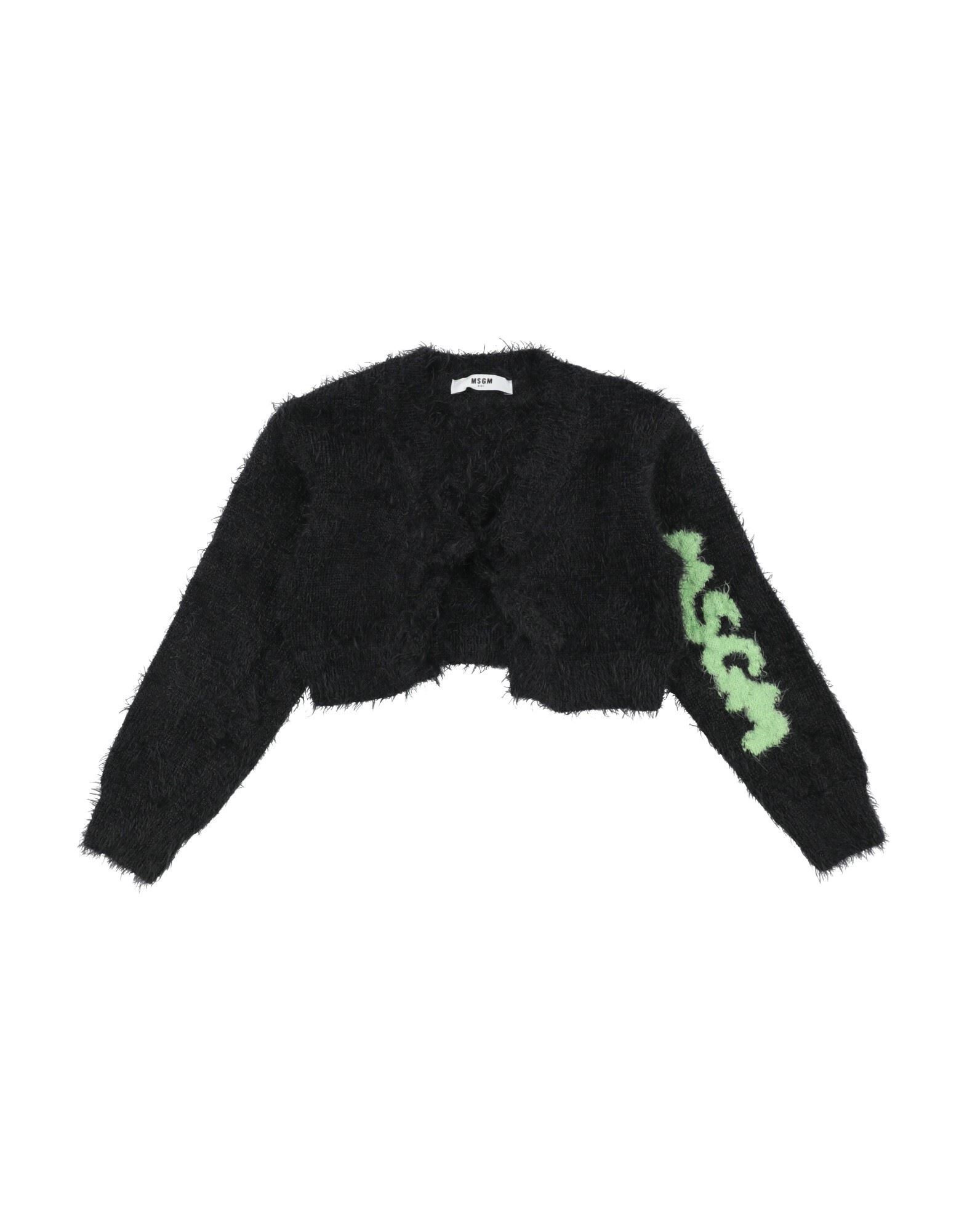 MSGM Wickelpullover Kinder Schwarz von MSGM