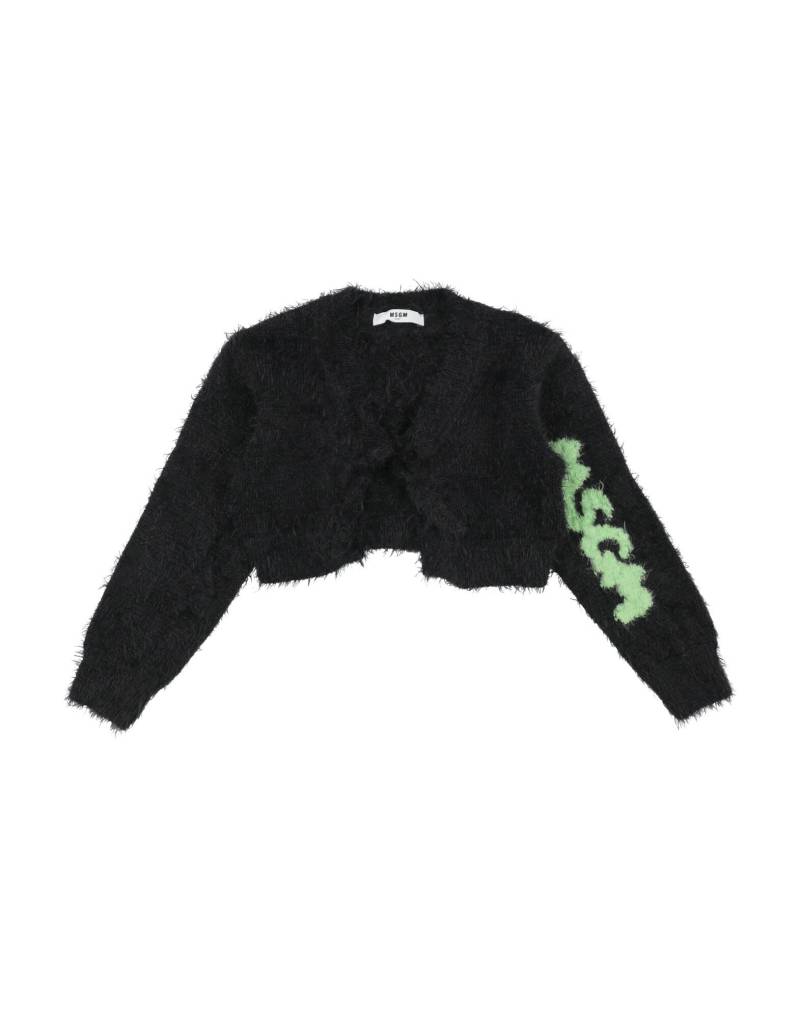 MSGM Wickelpullover Kinder Schwarz von MSGM