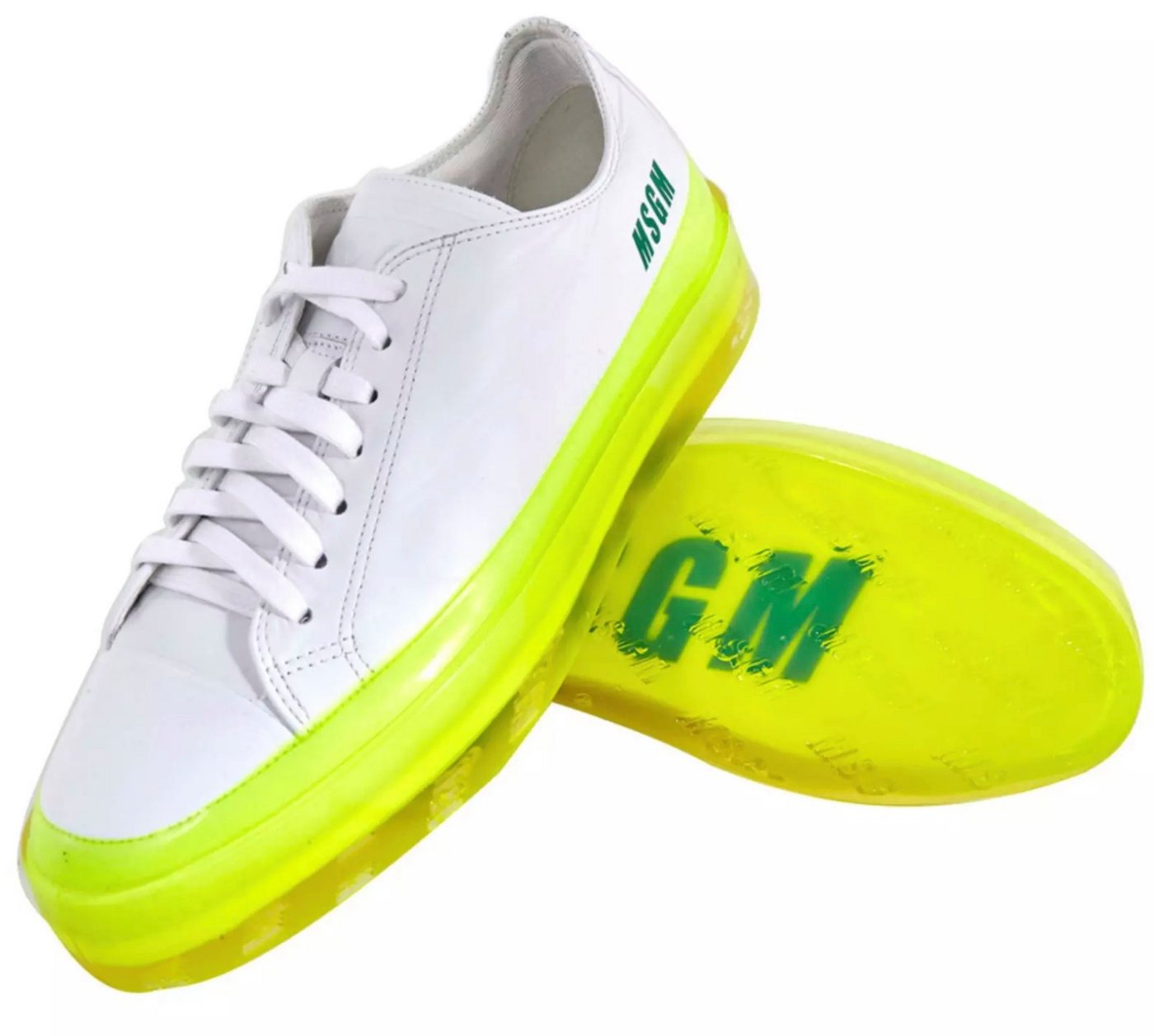 MSGM X RBRSL Rubber Soul Edition Floating Schuhe Made in Italy Sneaker Fusion aus Streetstyle, kunst und italien Handwerksqualität von MSGM