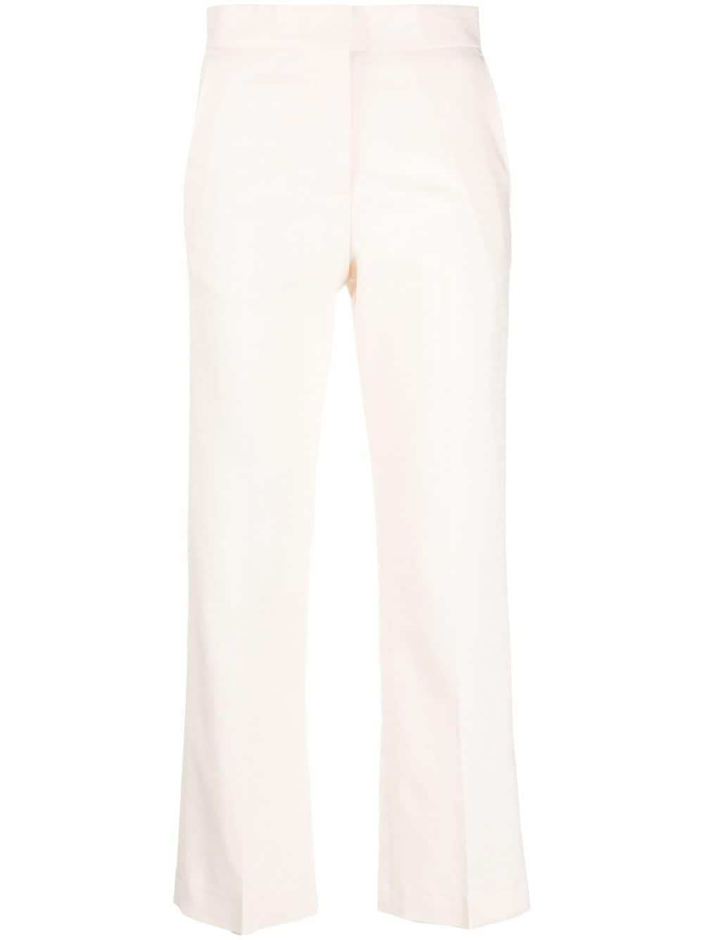 MSGM Cropped-Hose - Nude von MSGM