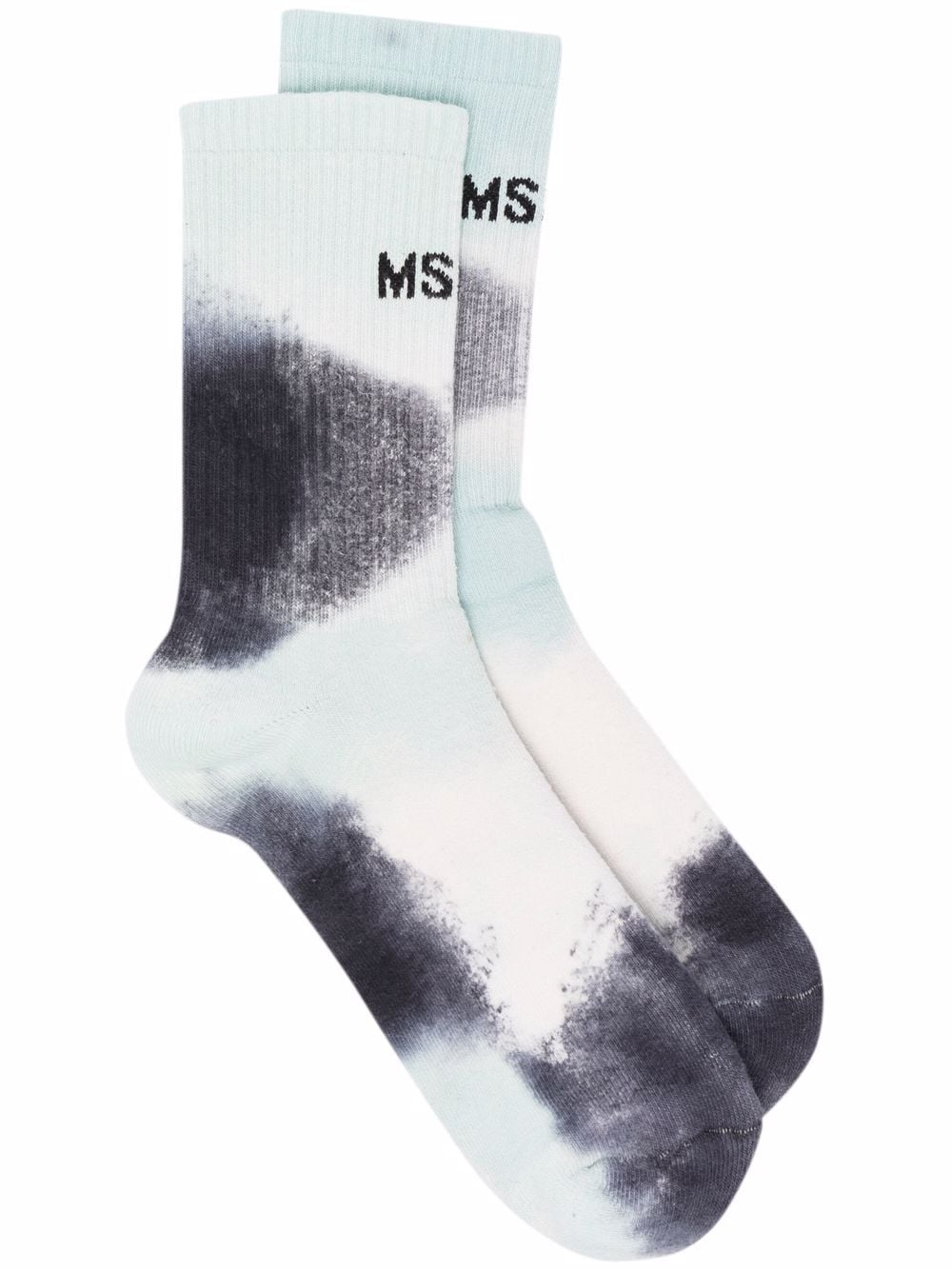 MSGM Socken mit Batikmuster - Blau von MSGM