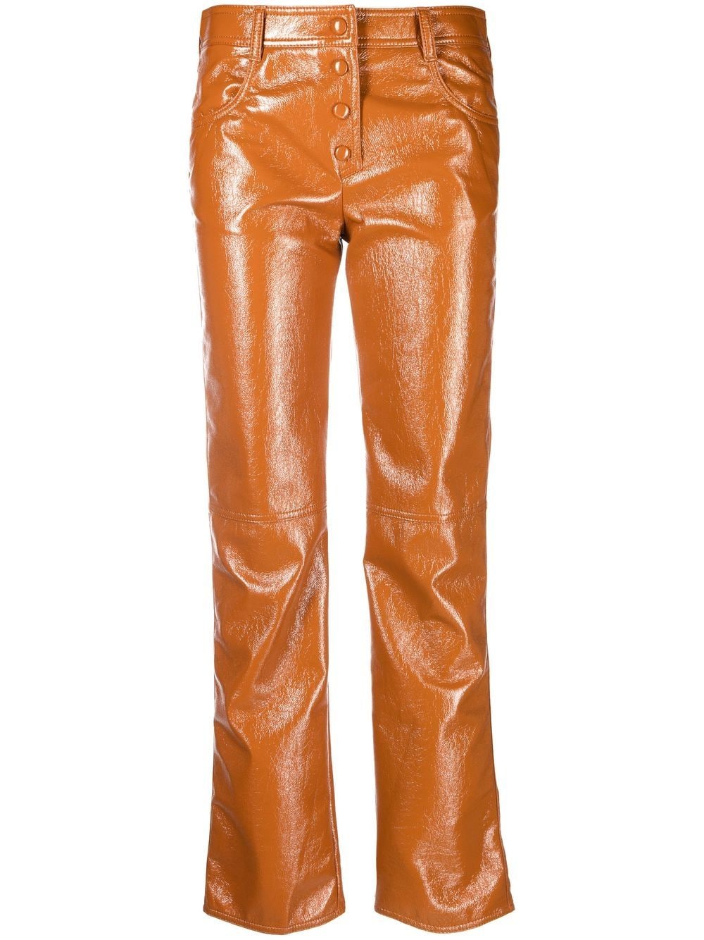 MSGM Hose mit geradem Bein - Orange von MSGM