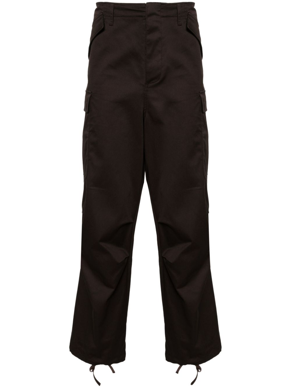 MSGM Cargohose mit weitem Bein - Braun von MSGM