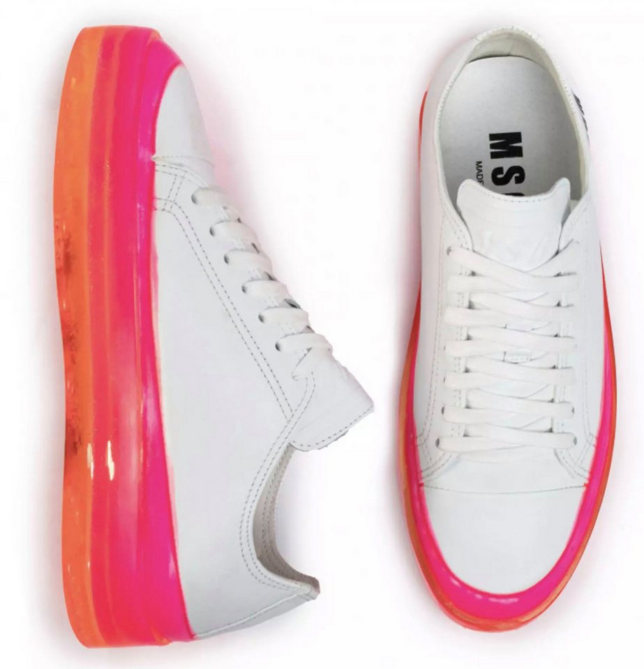 MSGM x RBRSL Floating Schuhe Soul Edition Made in Italy Sneaker Gepolstert, abriebfest, aus hochwertigem Leder von MSGM