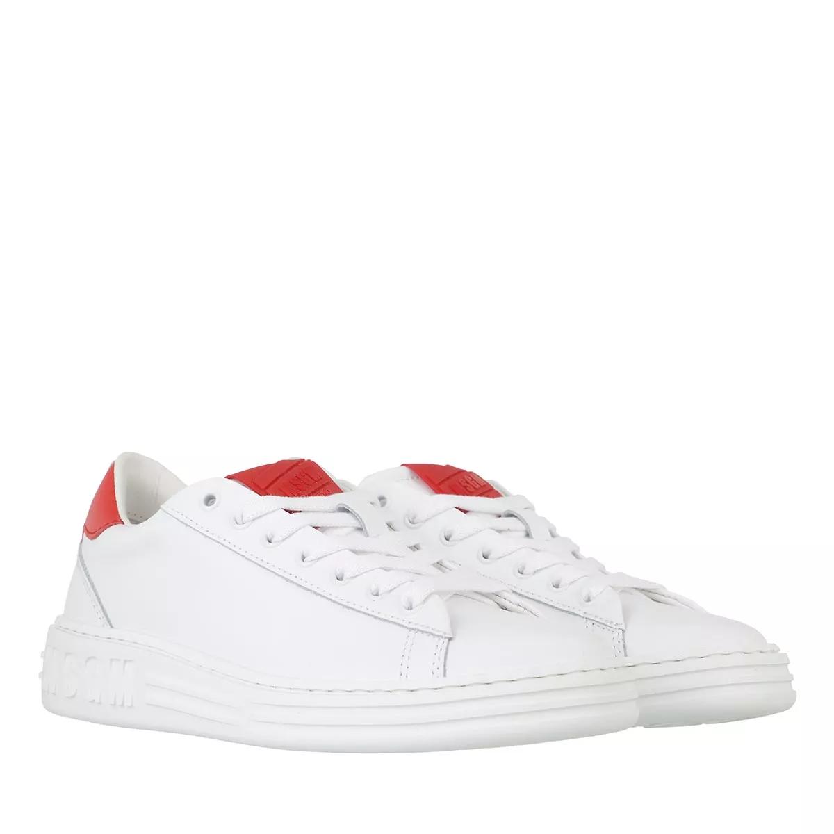 male Freizeit Schnürer rot Low-Top Sneaker 37 von MSGM