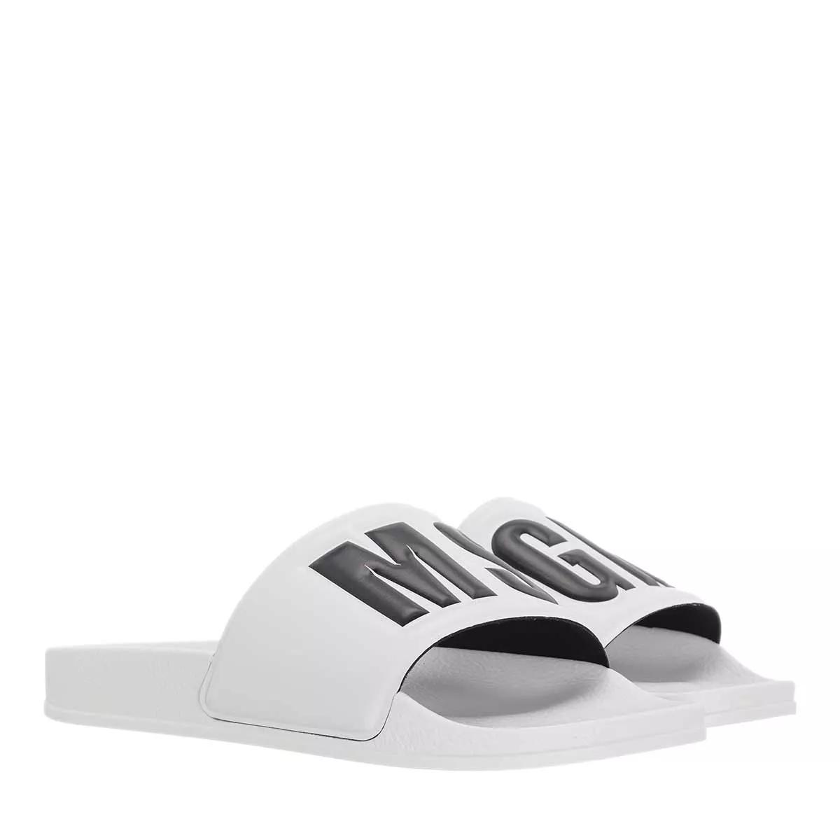 male Komfort Sandalen weiss Slide 36 von MSGM