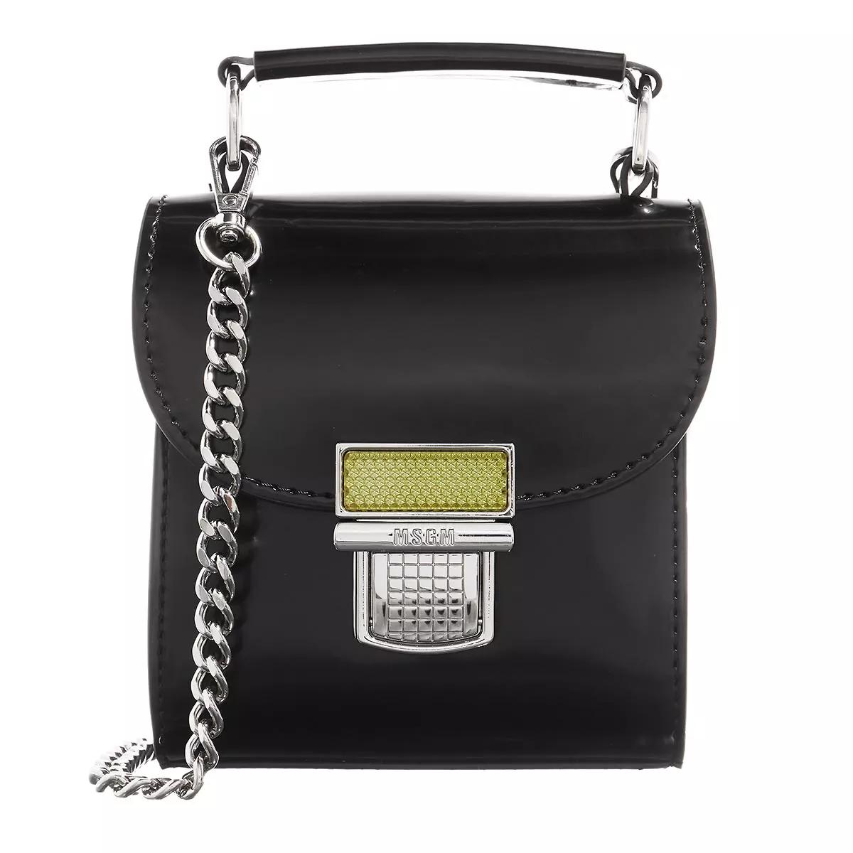 unisex Handtaschen schwarz Minitasche One Size von MSGM