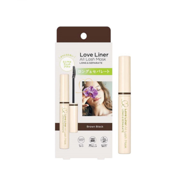 MSH - Love Liner All Lash Mask Long & Separate Mascara - 6.5g - Brown Black von MSH