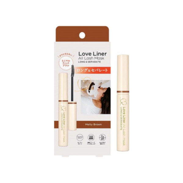 MSH - Love Liner All Lash Mask Long & Separate Mascara - 6.5g - Melty Brown von MSH