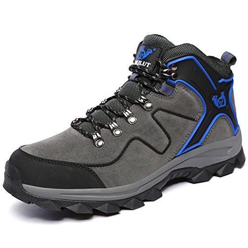 MSKAY Winter Shoes Unisex Storm Waterproof Outdoor and Trekkingstiefel Wanderstiefel Wanderschuhe Schuhe Trekking Hoch Kletterschuhe, Grey, 44 MSKAY Winter Shoes Unisex Storm Waterproof Outdoor and Trekkingstiefel Wanderstiefel Wanderschuhe Schuhe Trekking Hoch Kletterschuhe, Grey, 44 von MSKAY Winter Shoes