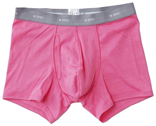 MSPEC Boxershorts, 3D-Schritt, Atmungsaktiv, Bequem, MS-01 Rosa L von MSPEC