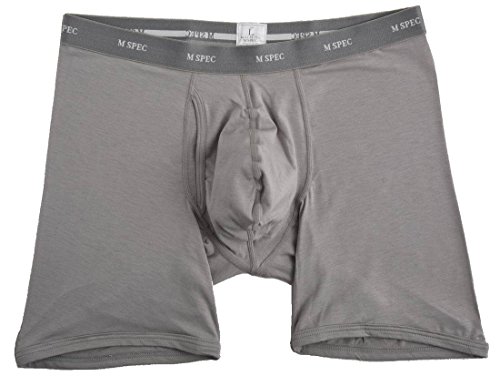 MSPEC Boxershorts, Outlast, 3D-Schritt, Atmungsaktiv, MS-02 Grau M von MSPEC