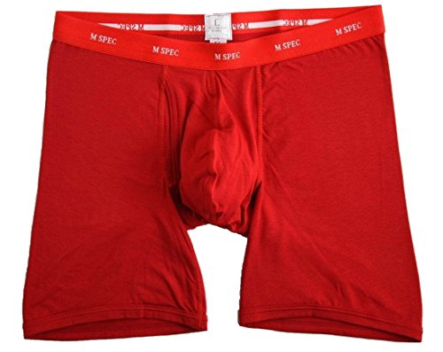 MSPEC Boxershorts, Outlast, 3D-Schritt, Atmungsaktiv, MS-02 Rot 3XL von MSPEC