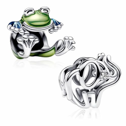 MSPOVOF Frosch Elefanten-Charms 925 Sterling Silber 5a Zirkonia Anhänger Armband Halskette Kompatibilität Frau Schmuck Geschen MSPOVOF Frosch Elefanten-Charms 925 Sterling Silber 5a Zirkonia Anhänger Armband Halskette Kompatibilität Frau Schmuck Geschen von MSPOVOF