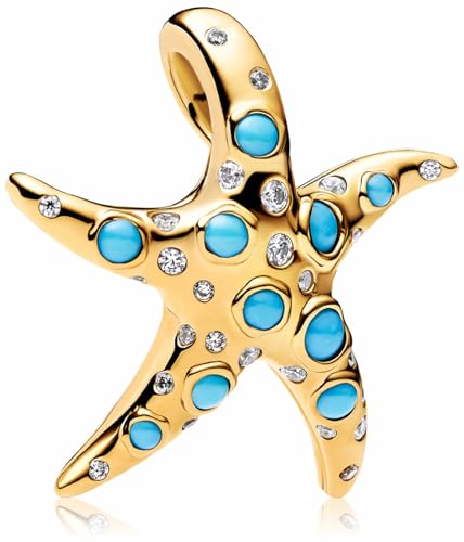 MSPOVOF Seestern Charms S925 Sterling Silber Anhänger für Armbänder und Halsketten Frauen Schmuck Geschenk von MSPOVOF