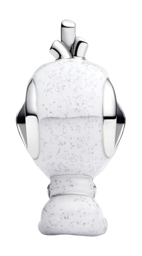 MSPOVOF Süßer Schneemann Charms, S925 Sterling Silber Bead, für Armbänder und Halsketten, für Frauen Schmuck Geschenk von MSPOVOF