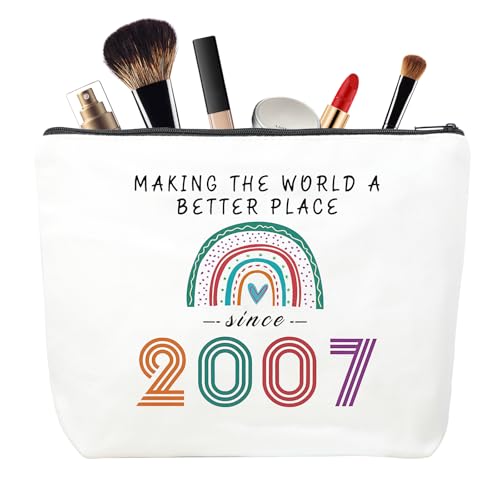 MSQ Geschenk 18 Geburtstag Mädchen Make-Up-Tasche Inspirierendes Regenbogen Make-Up Taschen MSQ Geschenk 18 Geburtstag Mädchen Make-Up-Tasche Inspirierendes Regenbogen Make-Up Taschen von MSQ