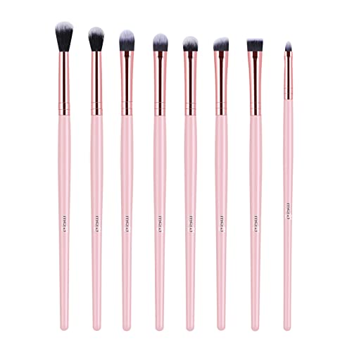 MSQ Lidschatten Pinselset 8 Stück Augen Make Up Pinsel Augenpinsel Set Premium Synthetischen Auge Schminkpinsel Set - Super Geschenkidee Rosa MSQ Lidschatten Pinselset 8 Stück Augen Make Up Pinsel Augenpinsel Set Premium Synthetischen Auge Schminkpinsel Set - Super Geschenkidee Rosa von MSQ