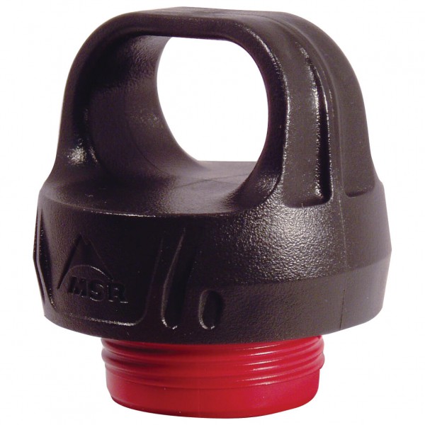 MSR - Child Resistant Fuel Bottle Cap - Ersatzverschluss - Verschlusskappe schwarz/rot von MSR