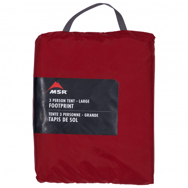 MSR - Footprint Universal 3 Person Large - Zeltunterlage Gr 211 x 175 cm rot von MSR