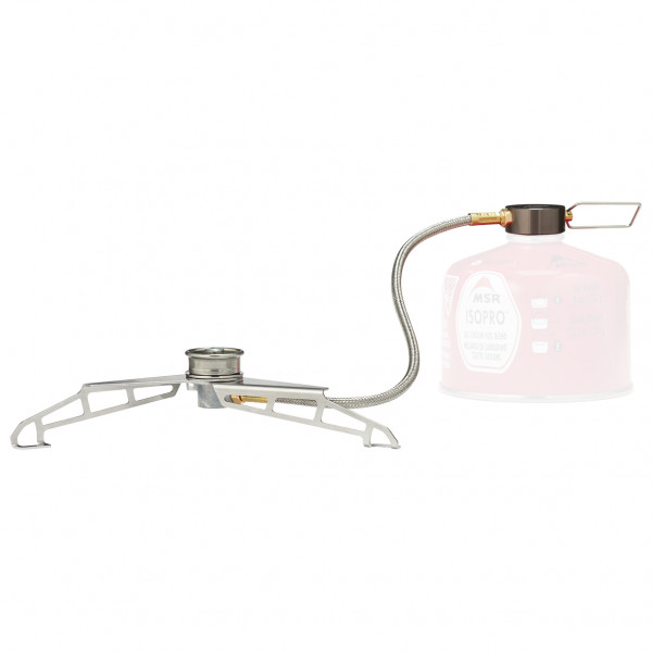 MSR - LowDown Remote Stove Adapter - Gaskocher stainless steel von MSR