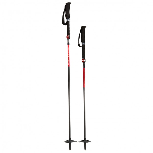 MSR - Poles Dynalock Ascent L - Skitourenstöcke Gr 120-140 cm carbon von MSR