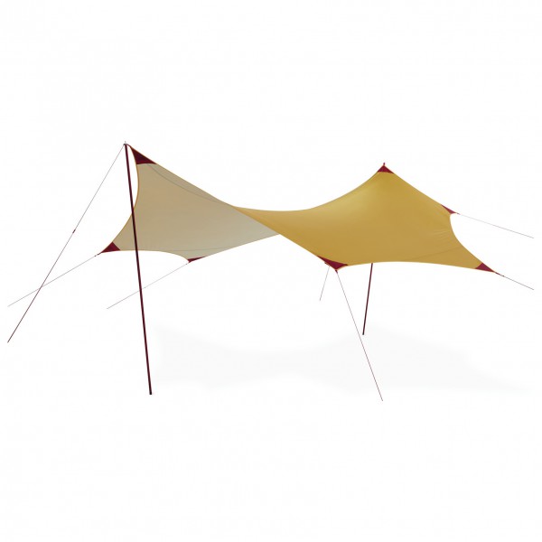 MSR - Rendezvous Sun Shield Wing V2 - Tarp Gr 480 x 550 x 228 cm weiß/beige von MSR