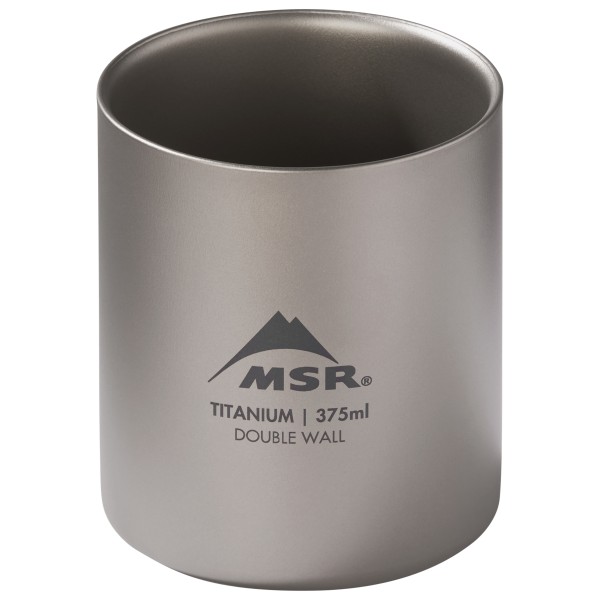 MSR - Titan Cup Double Wall Mug - Becher Gr 375 ml grau von MSR